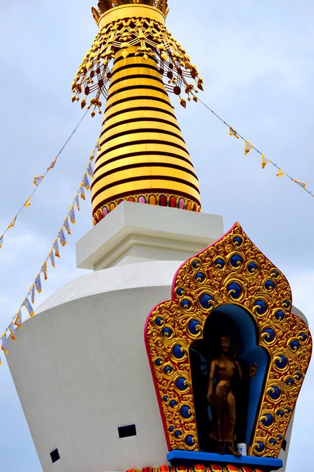 stupa top and side