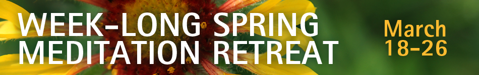 spring meditation retreat