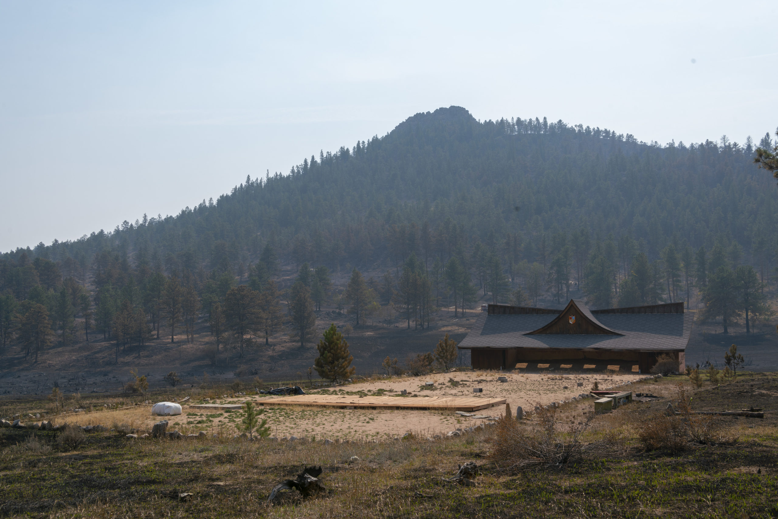 21. Azuchi, with Marpa Point in the background