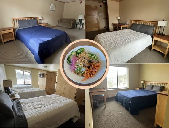 Downtown Lodging Beige Frame